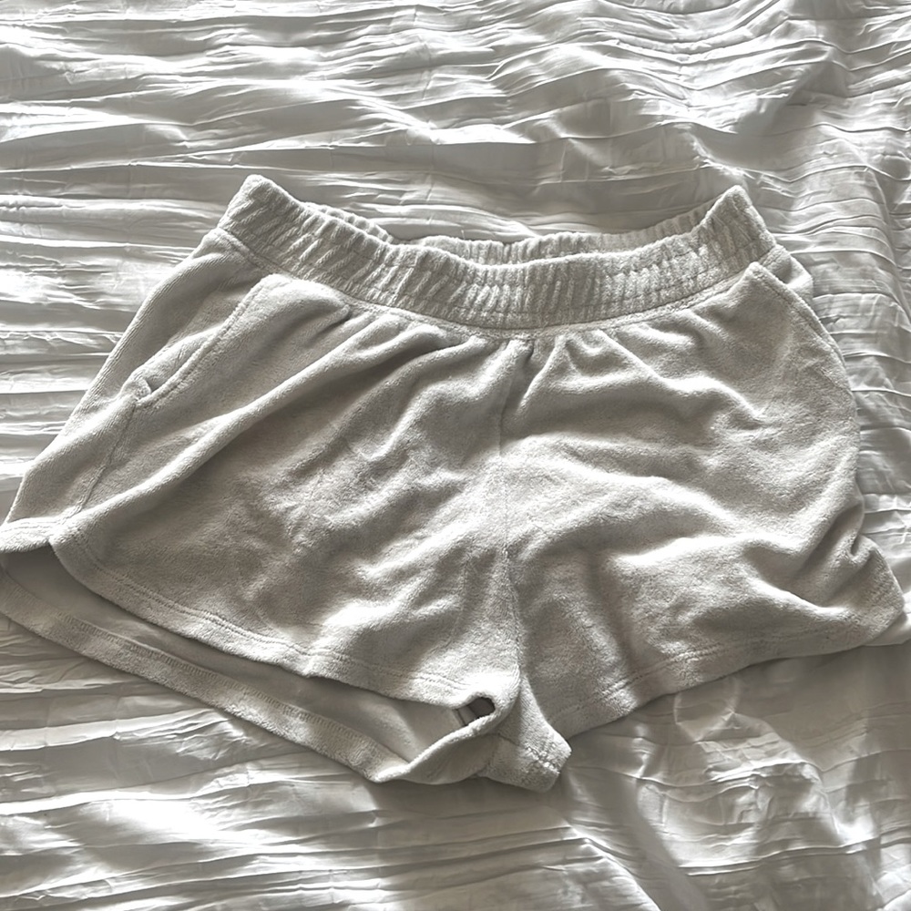 Terry cloth shorts